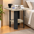 Modern Two-Tier Bedside Table